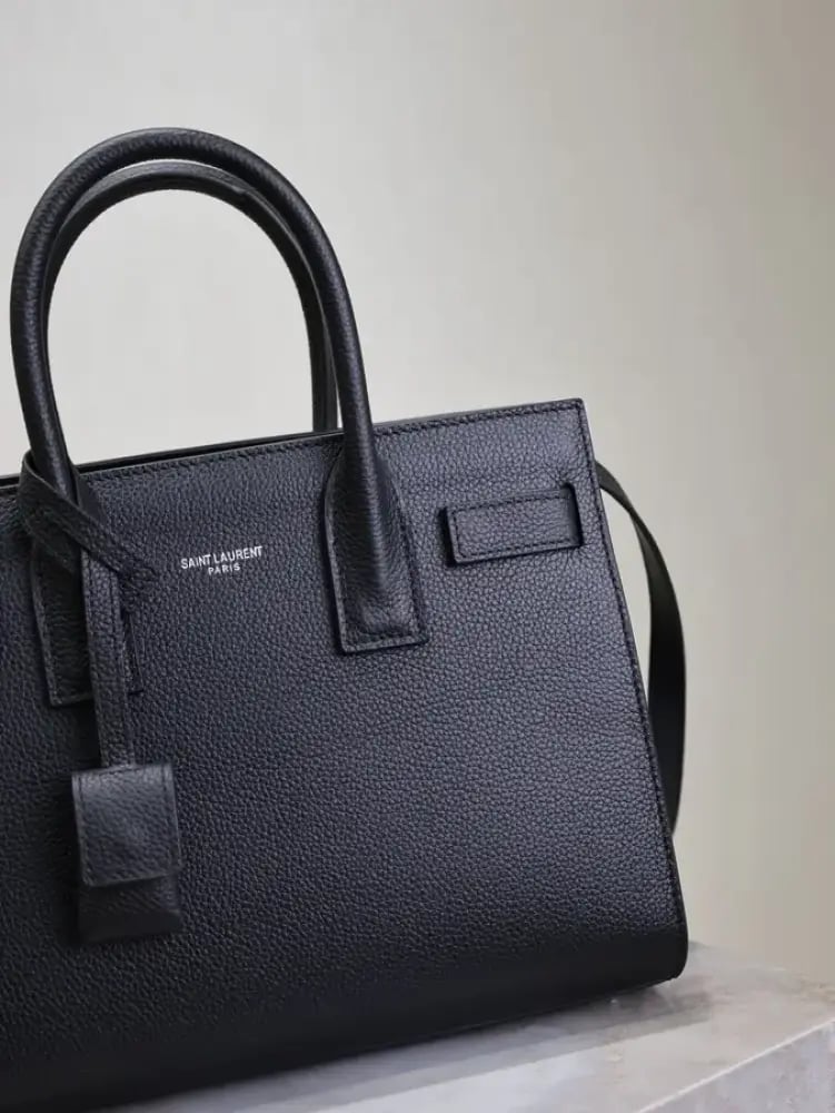 SAC DE JOUR BABY IN GRAINED LEATHER SL25#