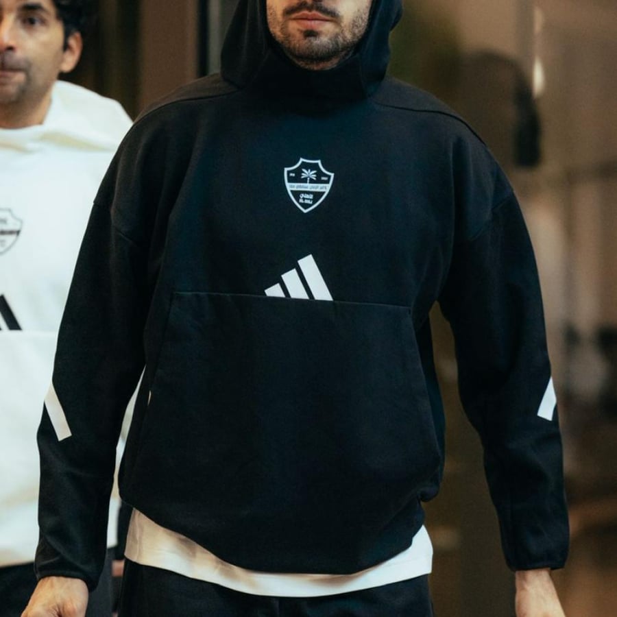 بلوفر سفر النادي الاهلي السعودي الاسود