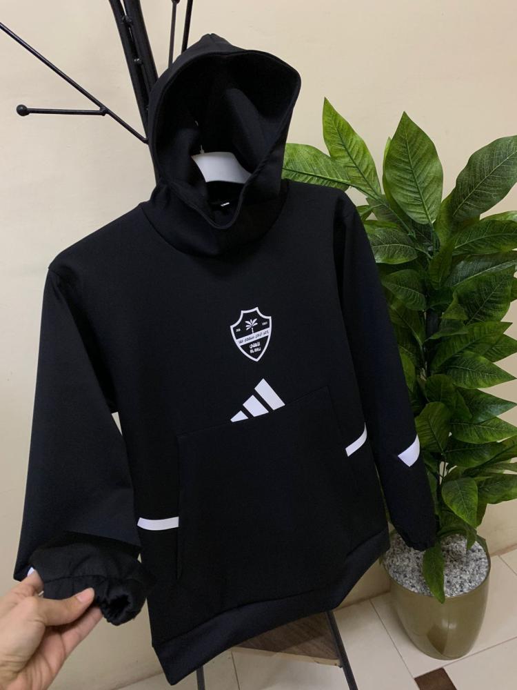 بلوفر سفر النادي الاهلي السعودي الاسود