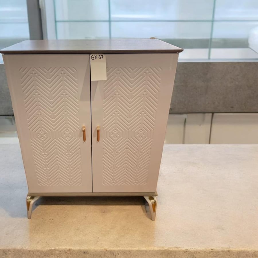 Shoe cabinet with 2 doors