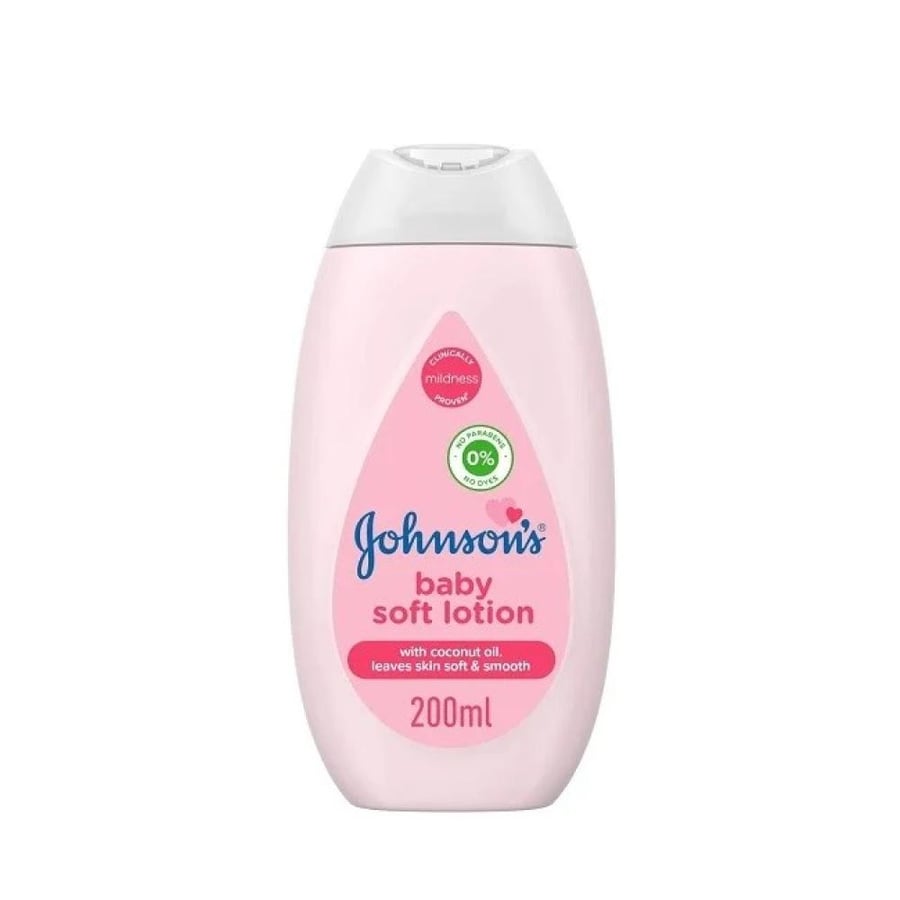 Johnson children's lotion soft with coconut oil 200ml