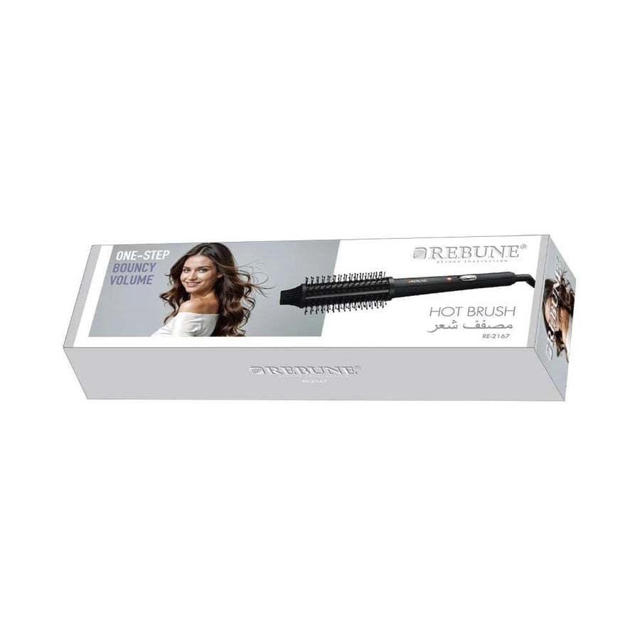 فرشاة ريبون شعر حرارية 45 واط RE-2167