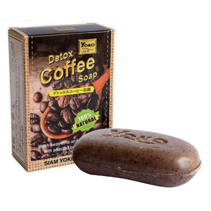 Yuko Gold Detox Coffee Cleansing Soap - 80 grams