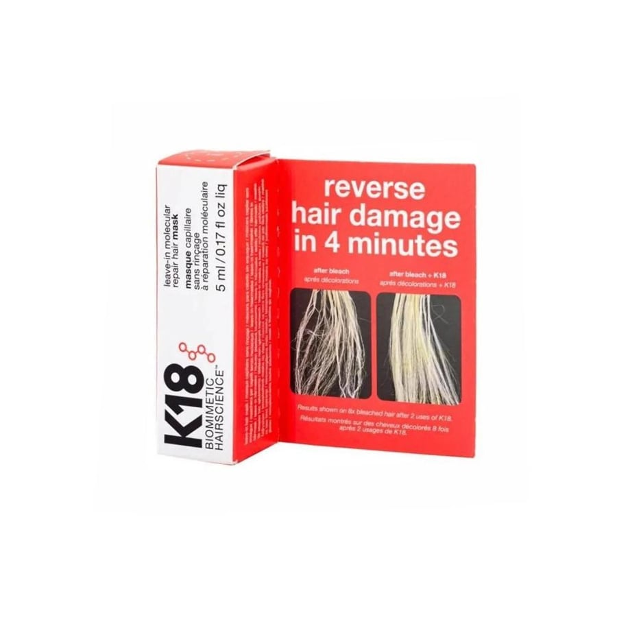 Kiehl's 18 Mask for Molecular Hair Repair, leave on hair – 5 ml