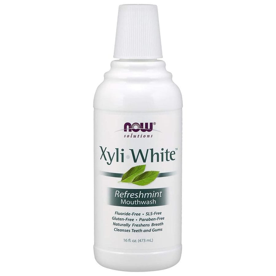 Now refreshing mint mouthwash - 473 ml