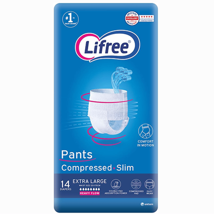 Delivery adult diapers - Clout - for normal incontinence, very large size, 14 diapers