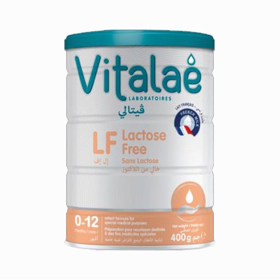 حليب فيتالي ( ال اف ) خالي اللاكتوز  - 400 جرام