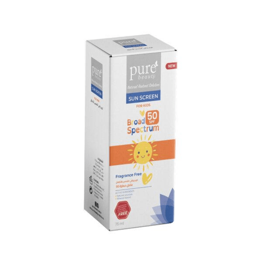 كريم بيور بيوتي واقي شمس 50 SPF للاطفال 75 مل