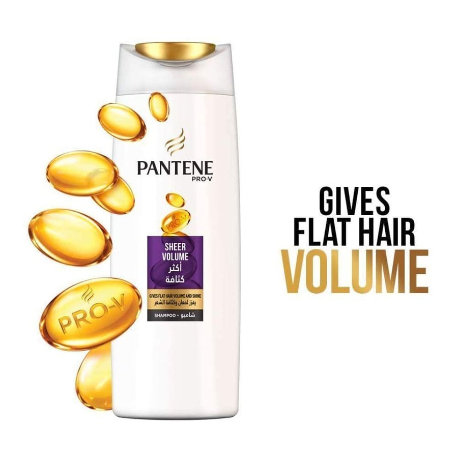 Pantene shampoo for increasing hair density - 400 ml
