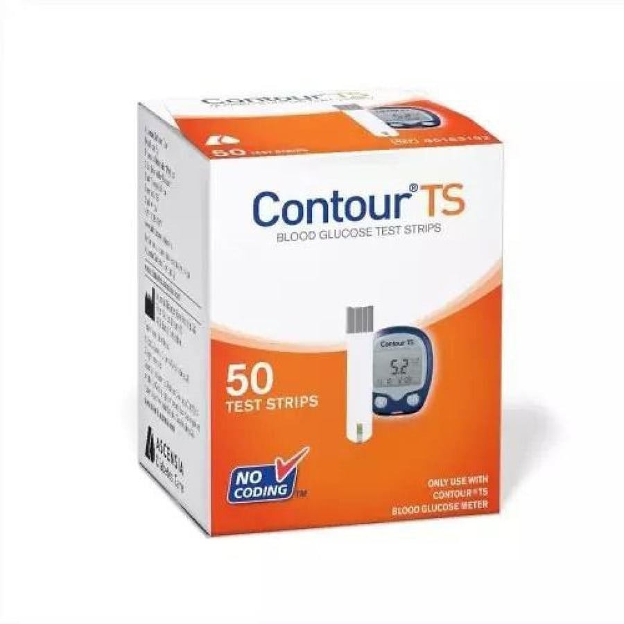 Contour T S blood glucose test strips 50 strips