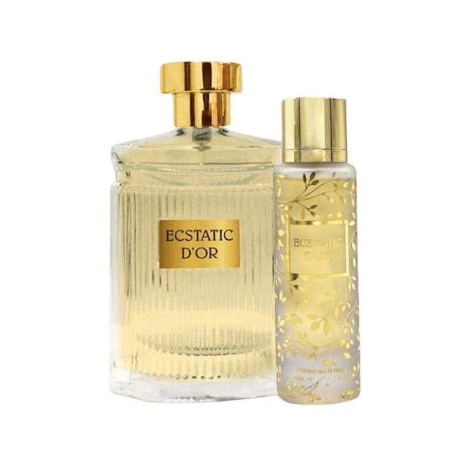 مجموعة عطر استاتيك دور 100 مل + عطر للشعر 50 مل