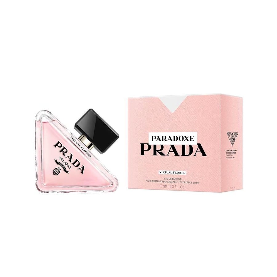 عطر برادا بارادوكس فيرتشوال فلاور للنساء - او دى بارفيوم 90 مل