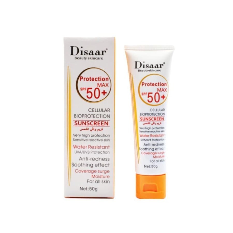 ديسار كريم واقي شمس بعامل حماية SPF 50 لجميع أنواع البشرة - 50 جم