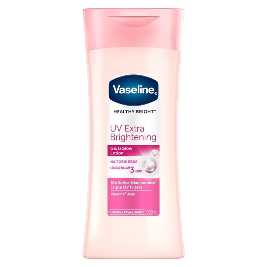 Vaseline Healthy Bright Lotion UV Extra for skin whitening - 200 ml
