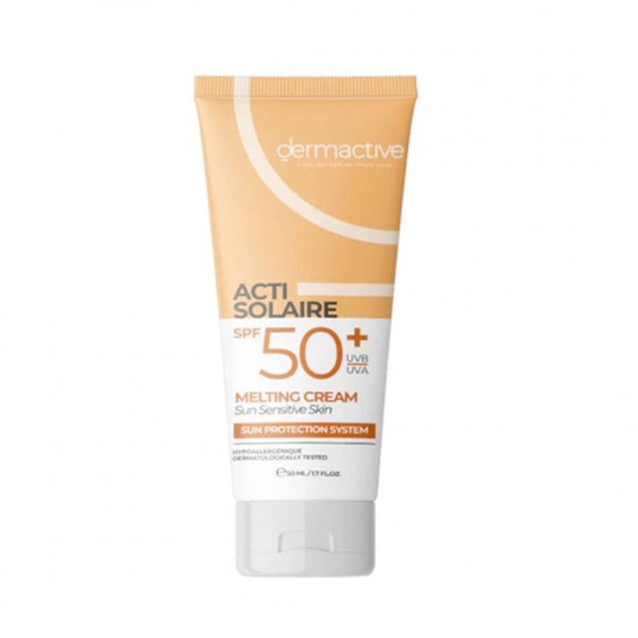كريم دريم اكتف واقي شمس SPF50 حماية مع لون للبشرة الحساسة 50 مل