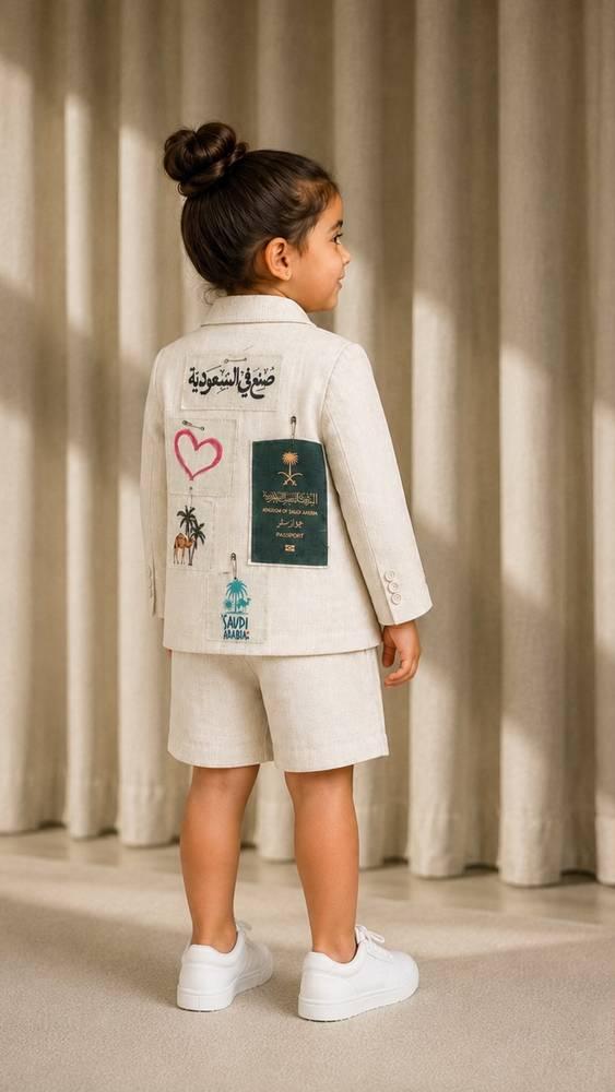 طقم اليوم الوطني تصميم فاخر