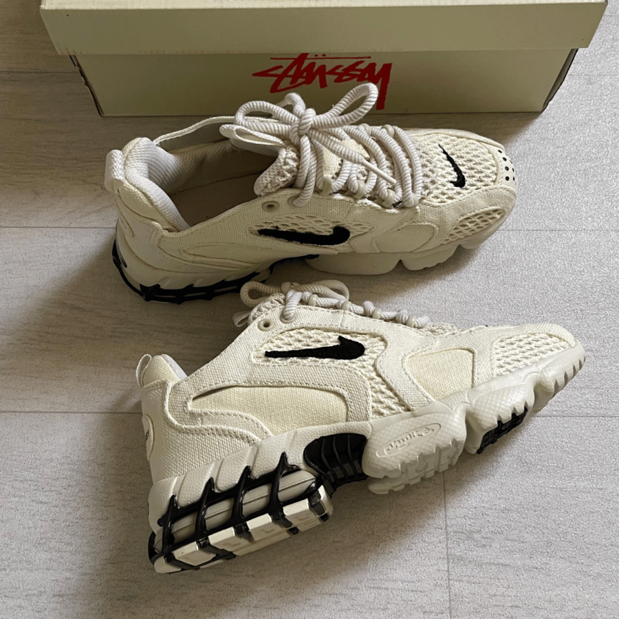 Nike Air Zoom Spiridon Cage 2 Stussy Fossil