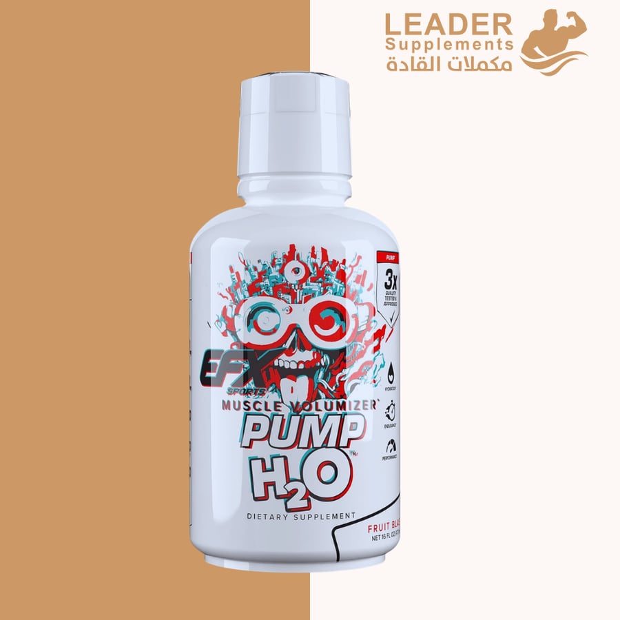 إي إف إكس سبورتس‏ - بمب H2O مكمل ضخ الدم وتضخيم العضلات (473 مل) EFX Sports Pump H2O Muscle Volumizer