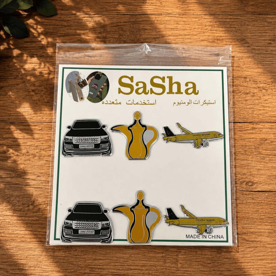 ستيكرات اليوم الوطني بشكل حديد