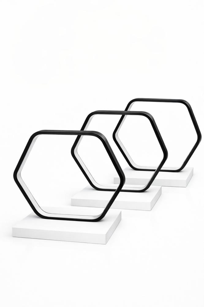 Lighted stand set of 3 pieces