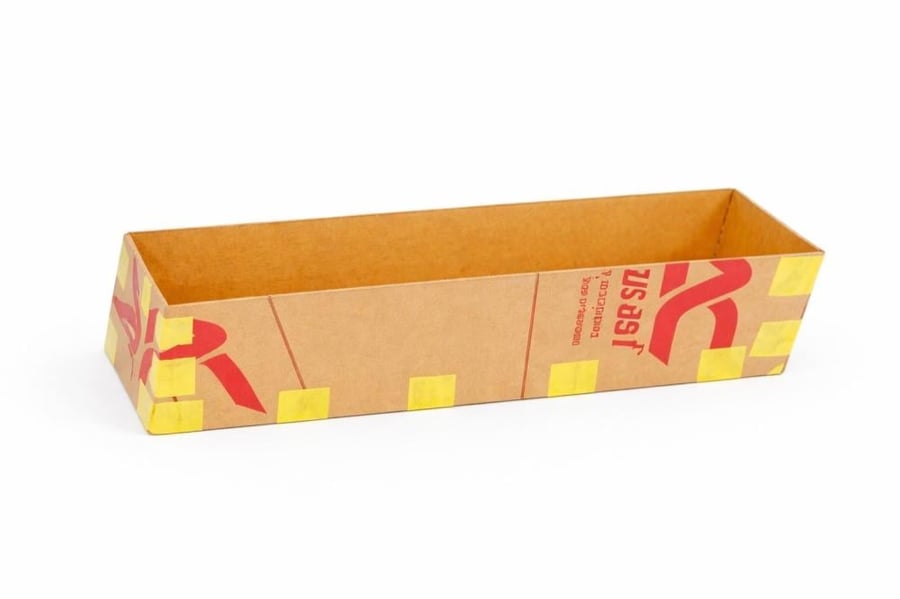 Acrylic container transparent length 50 cm width 10 cm height 10 cm