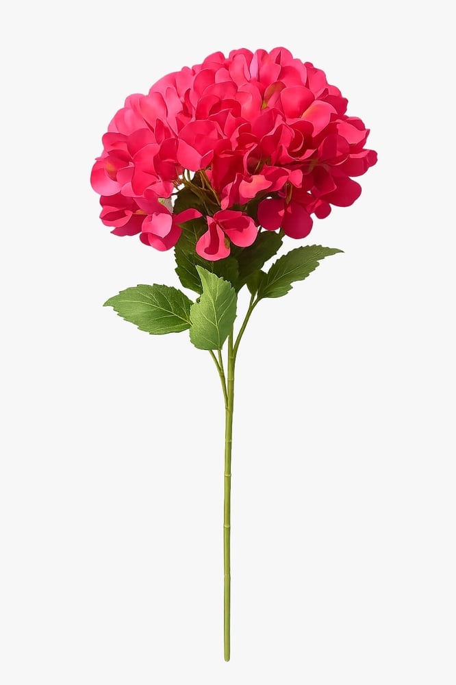 Artificial flowers Hydrangea pink color