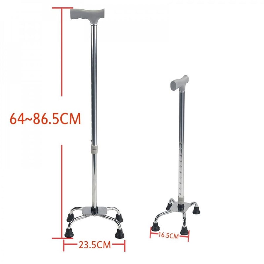 عكاز طبي بقاعدة رباعية Walking Cane