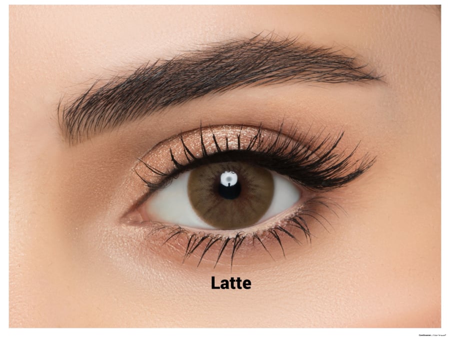 عدسات لنس مي - لاتيه - lensme -  latte