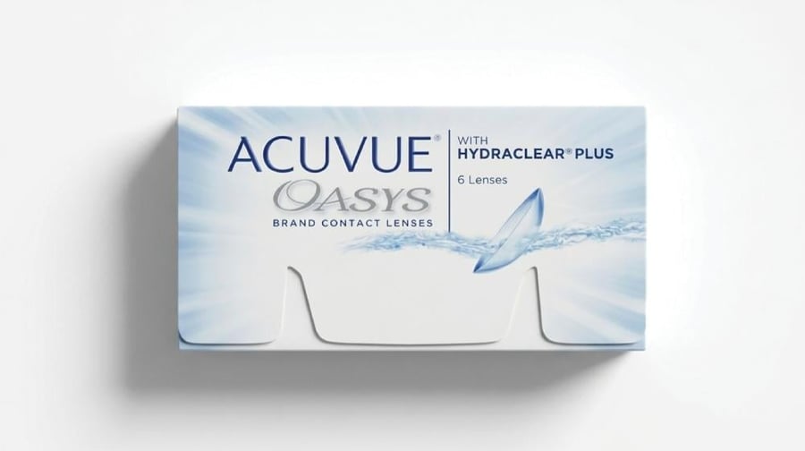 عدسات طبية شفافة | Acuvue Oasys