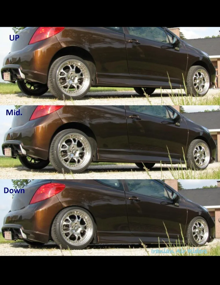Toyota Prius XW20 (2003-2012) Air Suspension T Series Full Kit + Air Management System