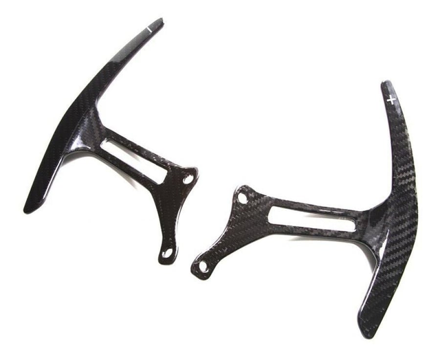 Ferrari F12/458/California (2008+) Racing Black Carbon Fiber Paddle Shifters