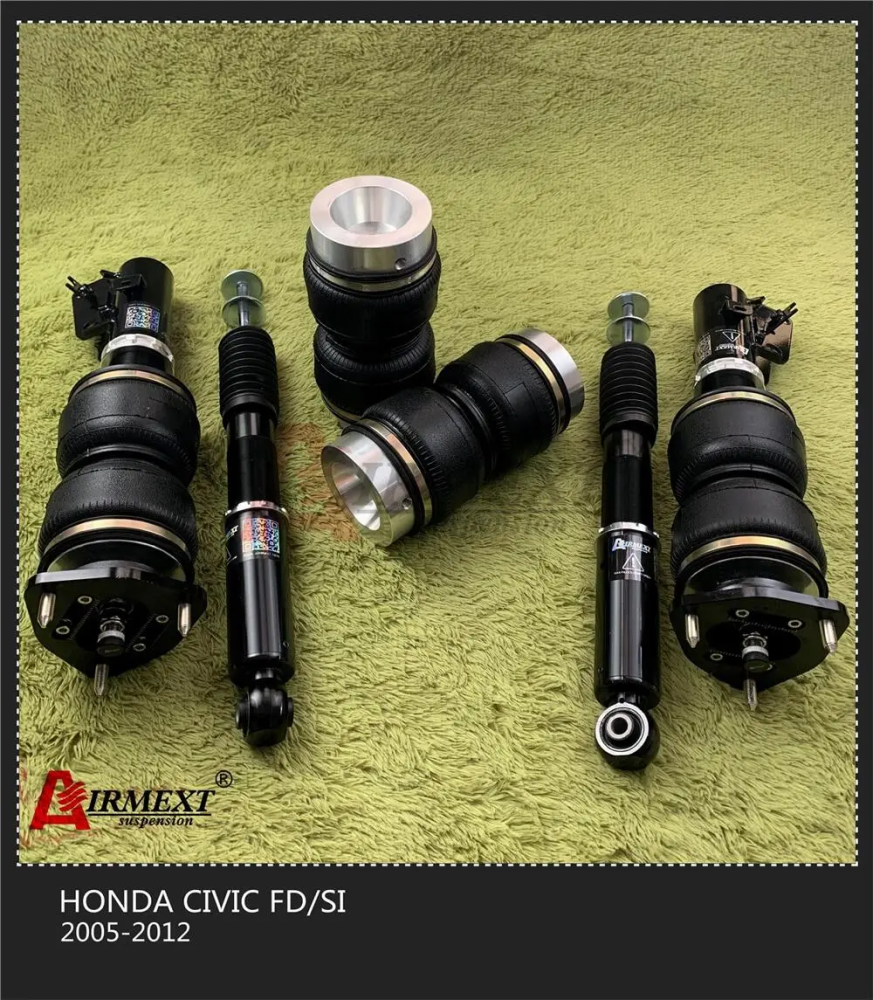 Honda Civic FD1/SI (2005-2012) مساعدات هوائية موديل T طقم كامل + أنظمة التحكم بالهواء