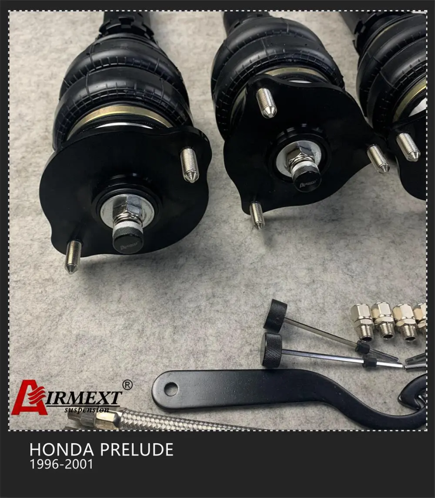 Honda Prelude (1996-2001) مساعدات هوائية موديل T طقم كامل + أنظمة التحكم بالهواء