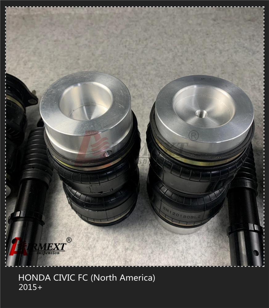 Honda Civic FC 10th Gen (2015+) مساعدات هوائية موديل T طقم كامل + أنظمة التحكم بالهواء