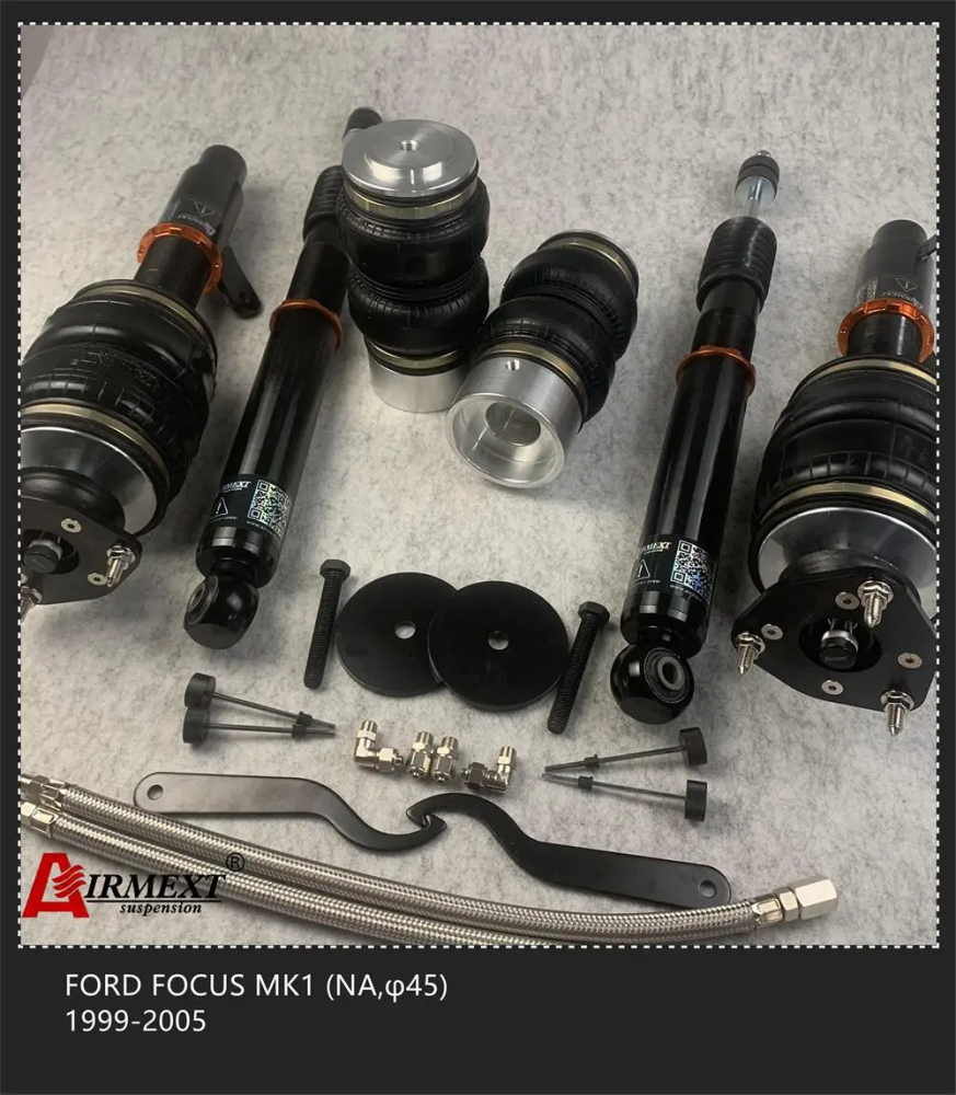 Ford Focus MK1 (1999-2005) مساعدات هوائية موديل T طقم كامل + أنظمة التحكم بالهواء