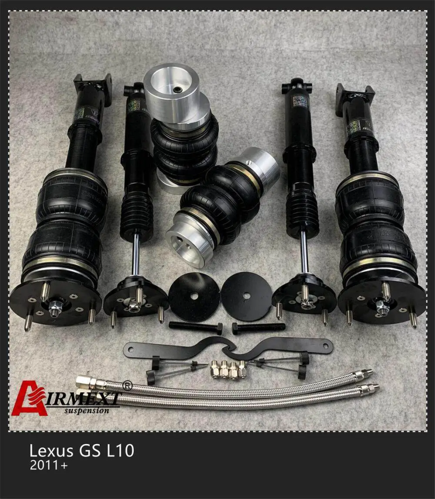 Lexus GS L10 (2011+) مساعدات هوائية موديل T طقم كامل + أنظمة التحكم بالهواء