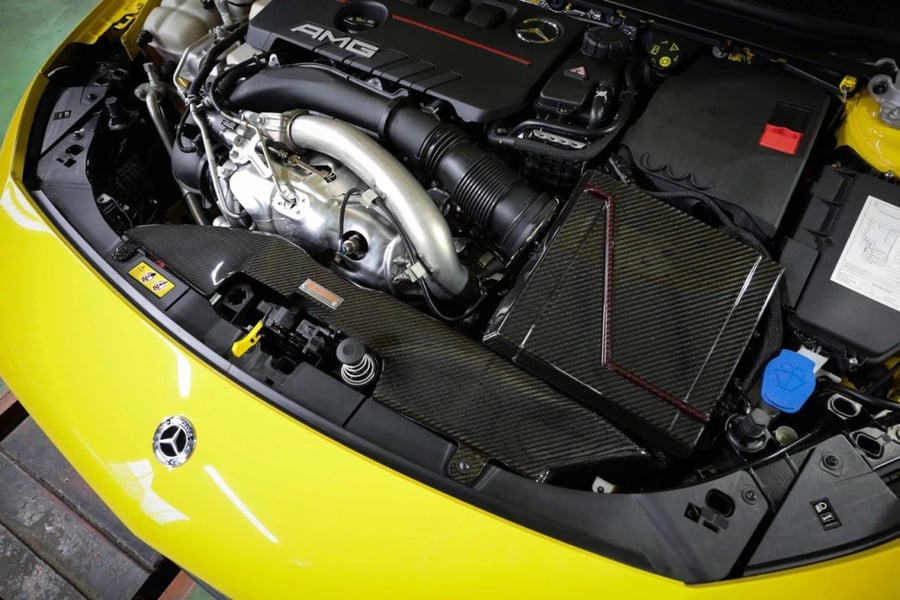 Mercedes-Benz C118 CLA 250 CLA35 / W177 A250 A35 فلتر انتيك كاربون فايبر