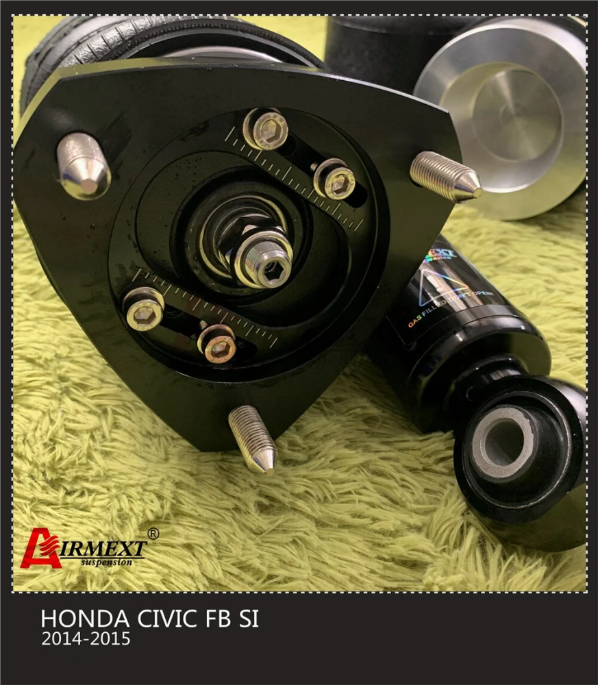 Honda Civic FB SI 9th Gen (2014-2015) مساعدات هوائية موديل T طقم كامل + أنظمة التحكم بالهواء