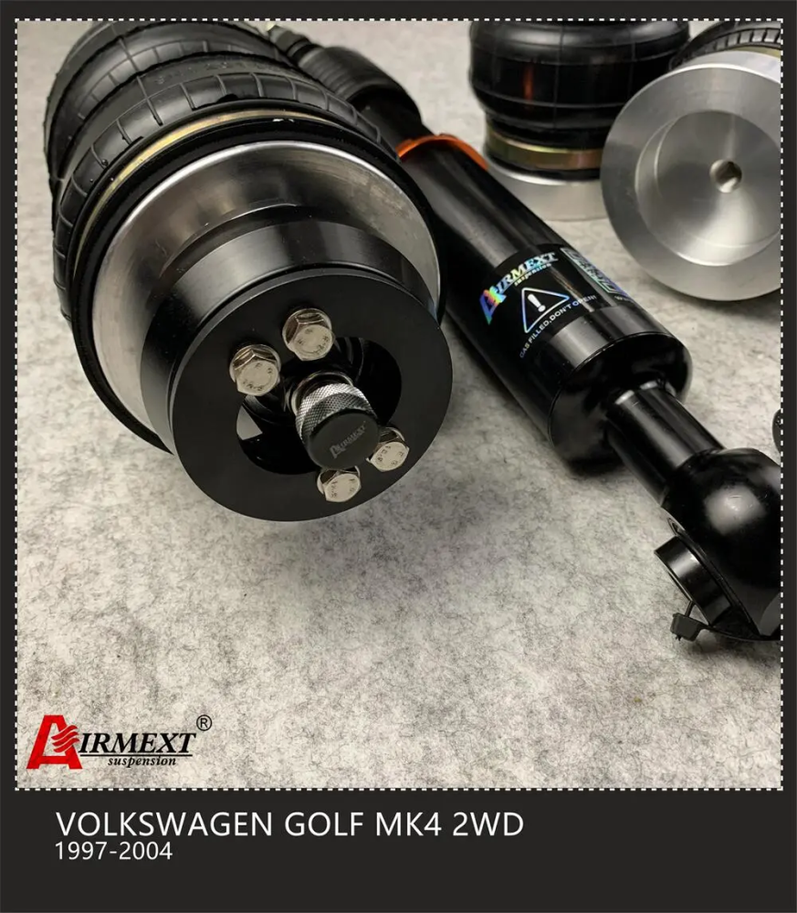 Volkswagen Golf MK4 2WD (1997-2004) مساعدات هوائية موديل T طقم كامل + أنظمة التحكم بالهواء