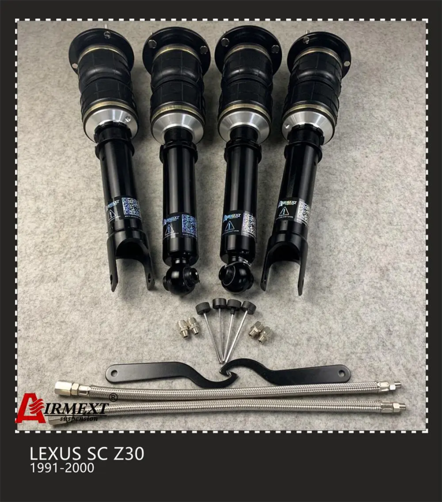 Lexus SC300 Z30 (1991-2000) مساعدات هوائية موديل T طقم كامل + أنظمة التحكم بالهواء