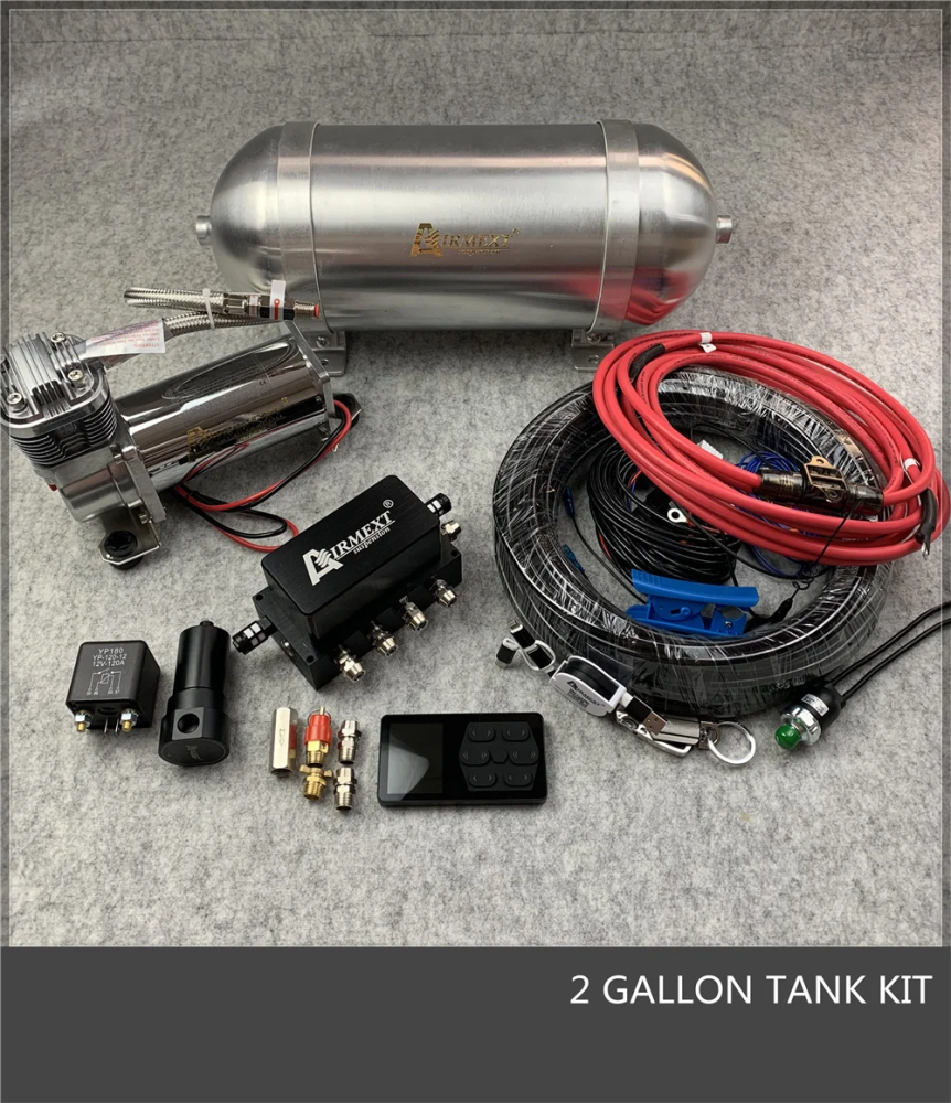 Honda City (2007-2013) Air Suspension T-Series Full Kit + Air Management System