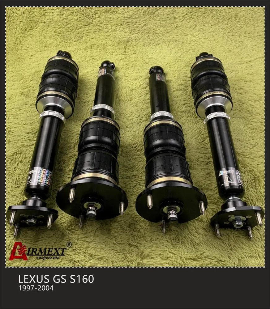 Lexus GS300 S160 (1997-2004) مساعدات هوائية موديل T طقم كامل + أنظمة التحكم بالهواء