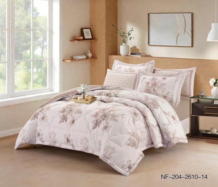 Double microfiber bedspread (6 pieces)
