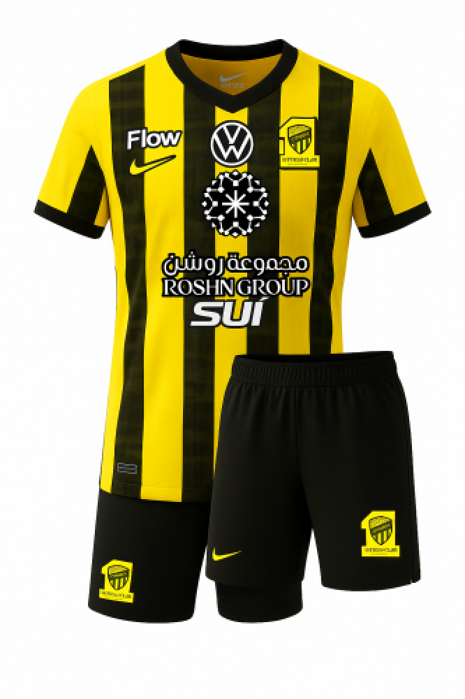 طقم الاتحاد الاساسي الجديد 2026 تيشيرت مع شورت