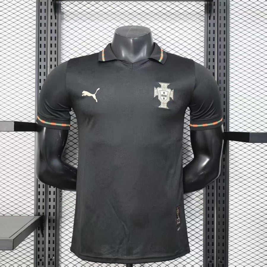 تيشيرت منتخب البرتغال الاحتياطي الأسود كأس العالم