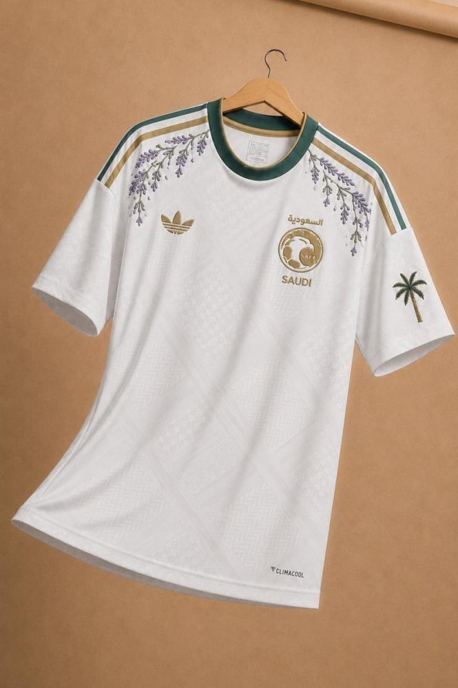 تيشرت المنتخب السعودي لكاس العالم 2026 | نسخة الخزامى