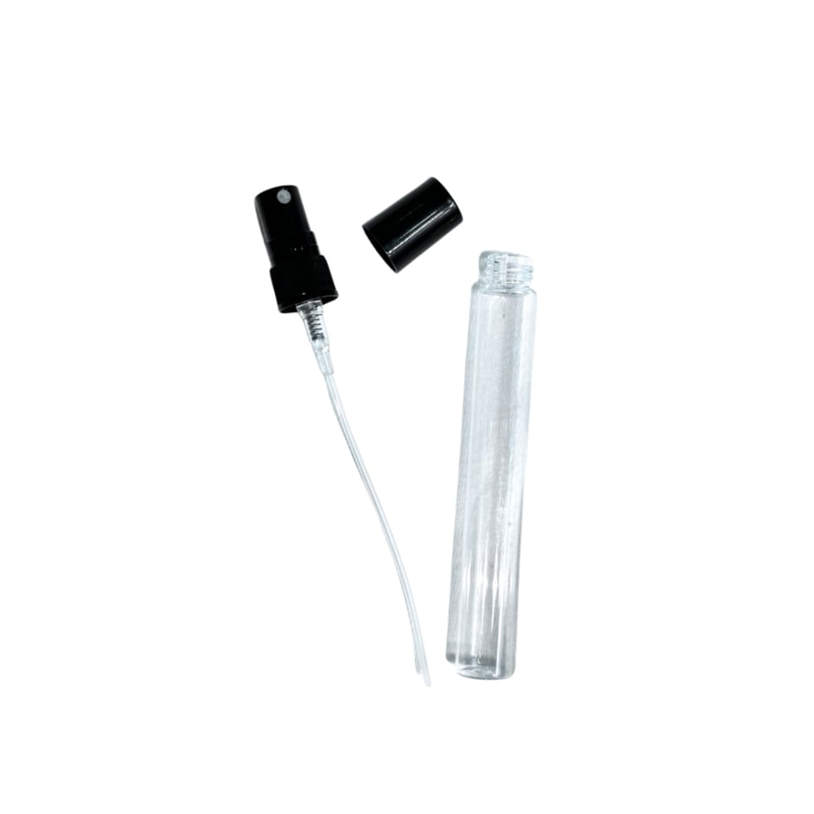 زجاجة عطر 10 مل - غطاء أسود - خيارات متعددة