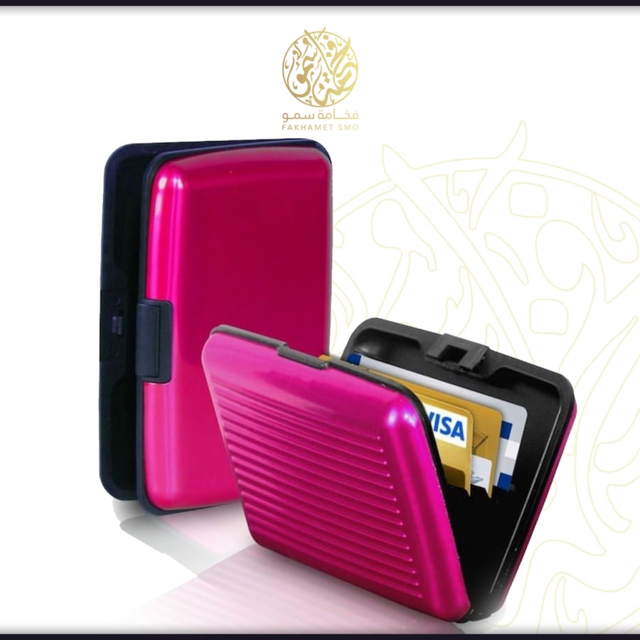 محفظة الكروت والبطاقات عشوائي اللون