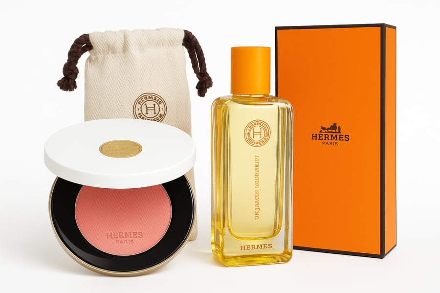 Hermes perfume set & free