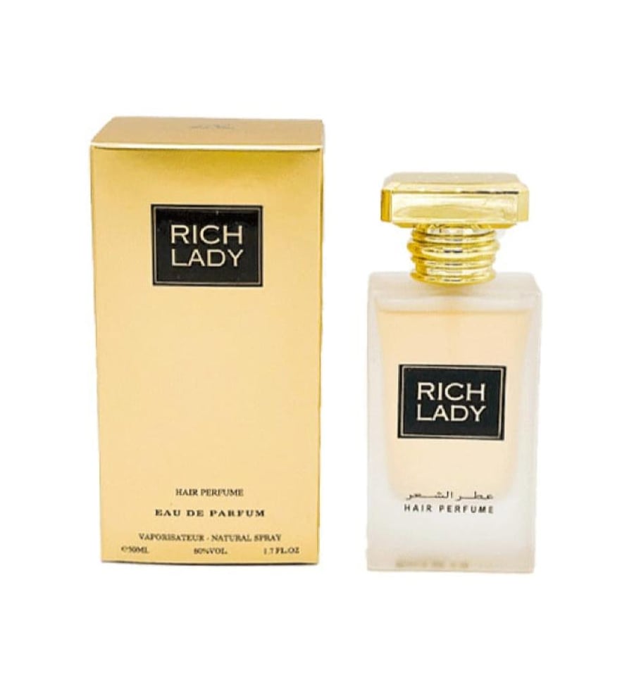 عطر شعر روش ليدي من ريفاء 50مل